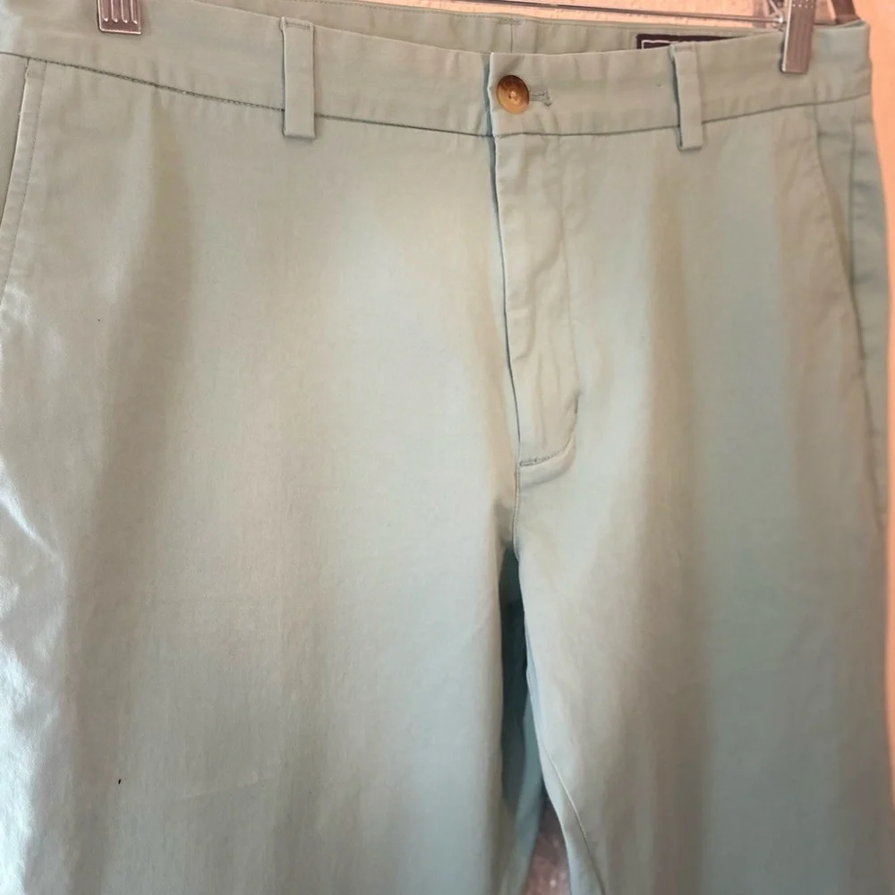 Vineyard Vines Preppy Green Chino Pants Men’s Size 35 X 32 - Picture 3 of 5